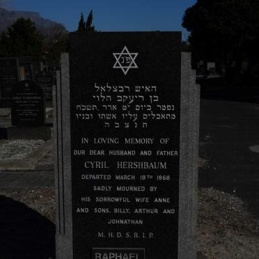 HERSHBAUM Cyril -1968