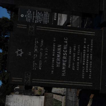 HAMMERSCHLAG Hermann -1961