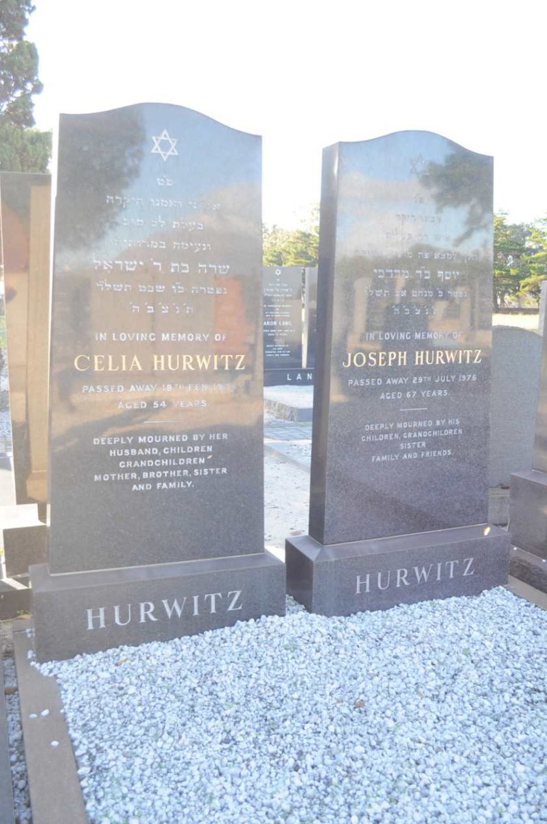 HURWITZ Joseph -1976 &amp; Celia