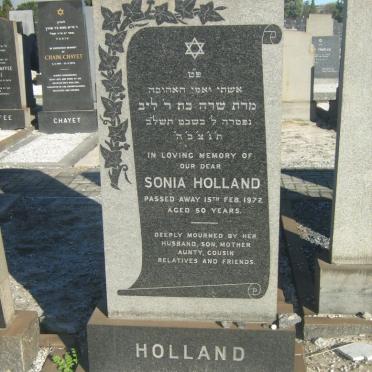 HOLLAND Sonia -1972