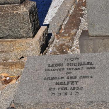 HELFET Leon Michael -1952