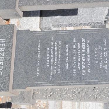 HERZBERG Joseph -1960