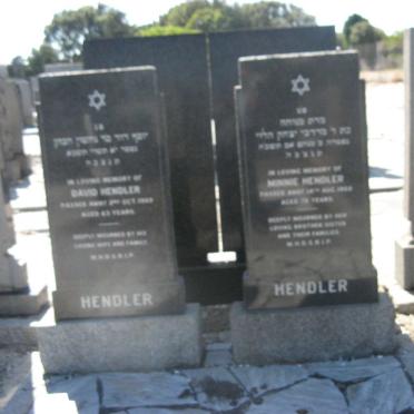 HENDLER David &amp; Minnie