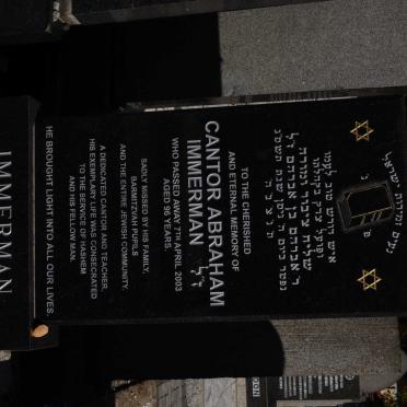 IMMERMAN Cantor Abraham -2003