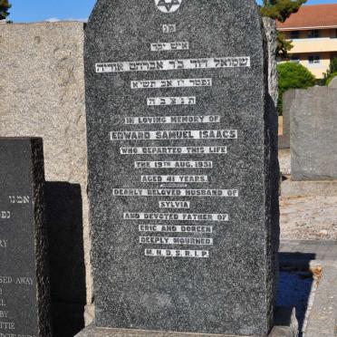 ISAACS Edward Samuel -1951