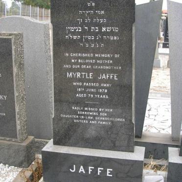 JAFFE Myrtle -1978