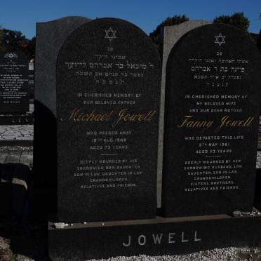 JOWELL Michael -1968 &amp; Fanny -1961