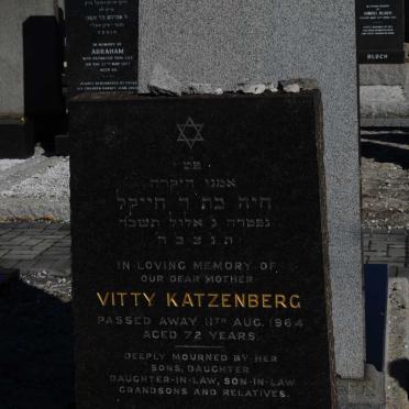 KATZENBERG Vitty -1964