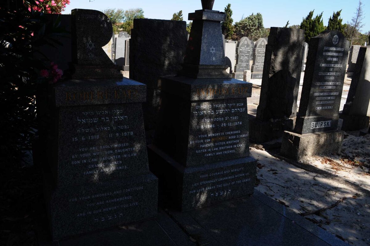 KATZ Robert 1918-1978 :: KATZ Anthony 1946-1974