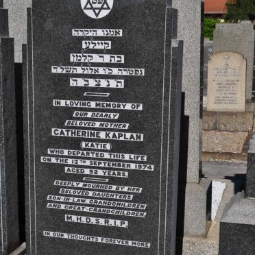 KAPLAN Catherine -1974