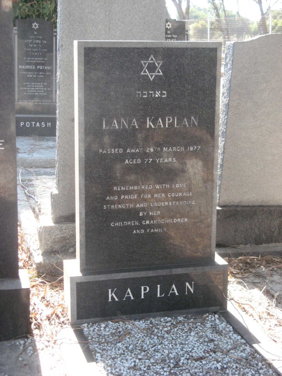 KAPLAN Lana -1977