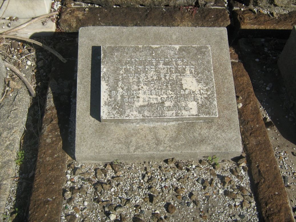 KAPLAN Bashe Mirrel -1948