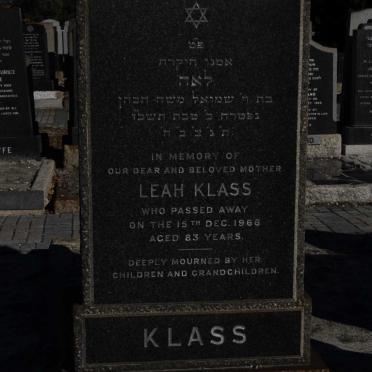 KLASS Leah -1966