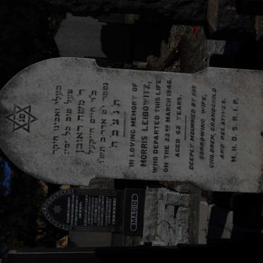 LEIBOWITZ Morris -1946