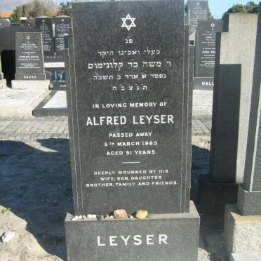 LEYSER Alfred -1965