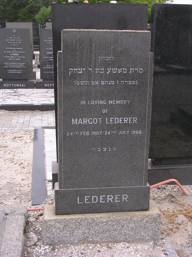 LEDERER Margot 1907-1966