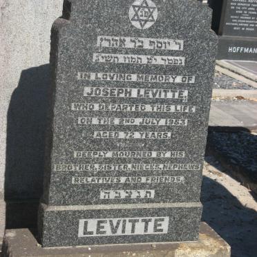 LEVITTE Joseph -1953