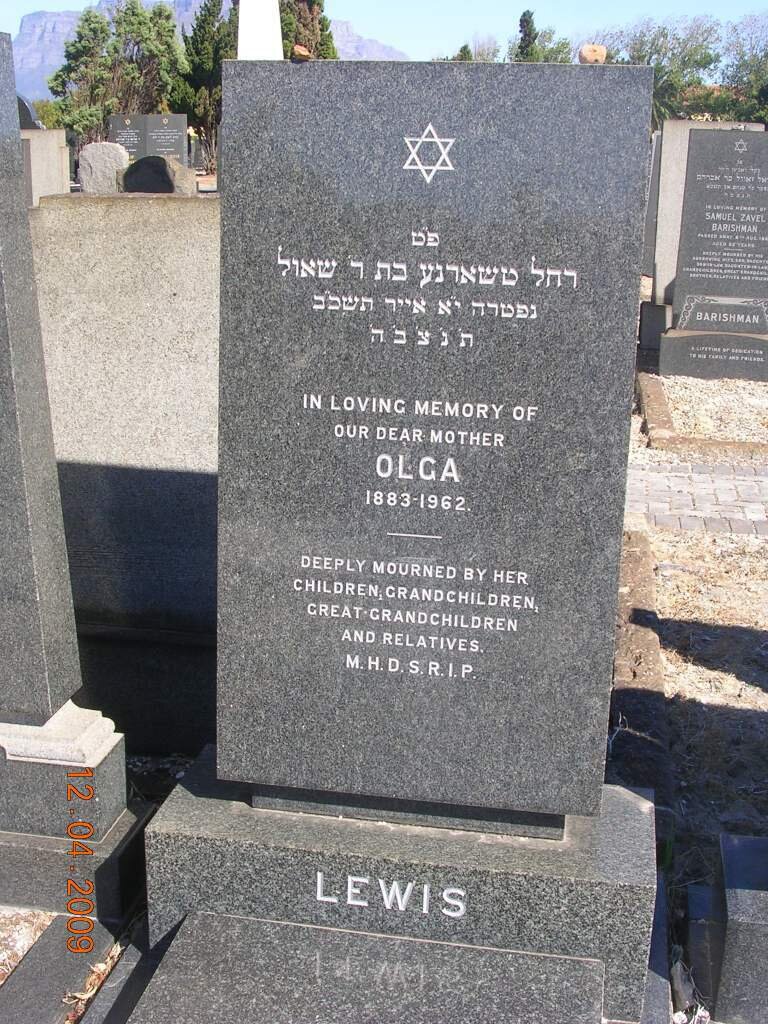 LEWIS Olga 1883-1962