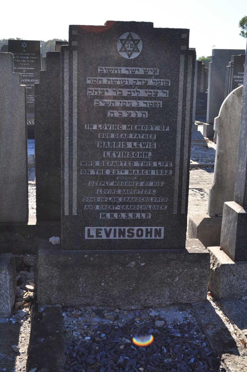 LEVINSOHN Harris Lewis -1952