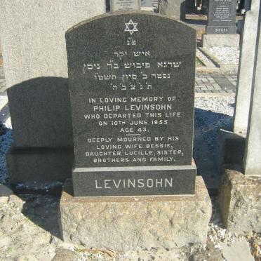 LEVINSOHN Philip -1955