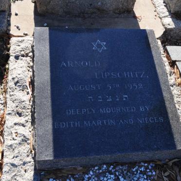 LIPSCHITZ Arnold -1952