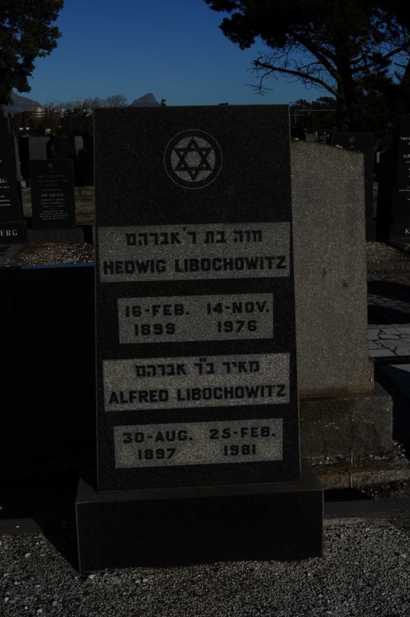 LIBOCHOWITZ Alfred 1897-1981 &amp; Hedwig 1899-1976