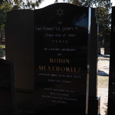 MEYEROWITZ Robin -1973