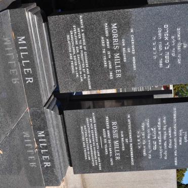 MILLER Morris -1983 &amp; Rosie -1970