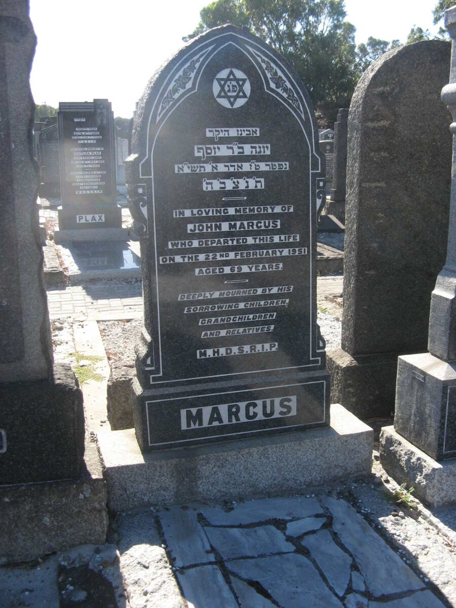 MARCUS John -1951