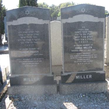 MILLER Aaron -1960 &amp; Hinda -1965