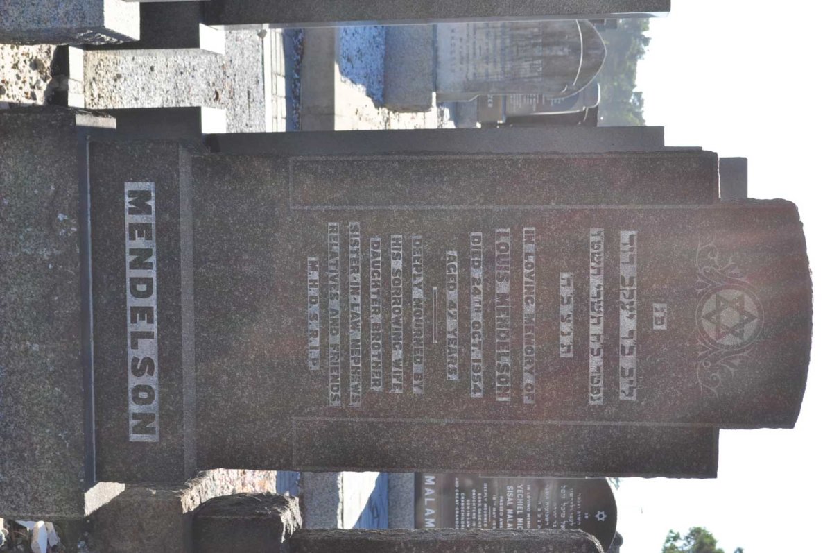 MENDELSON Louis -1954