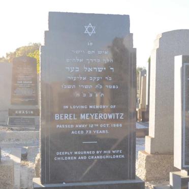 MEYEROWITZ Berel -1966