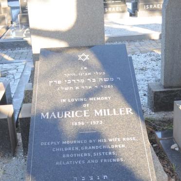 MILLER Maurice 1896-1973