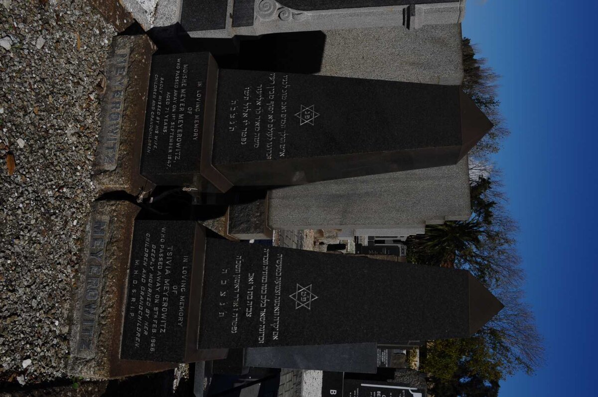 MEYEROWITZ Moishe Meyer -1947 &amp; Tsivia -1965