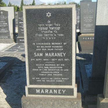 MARANEY Sam 1904-1971