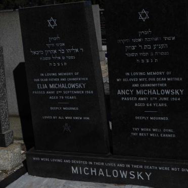 MICHALOWSKY Elia -1968 &amp; Ancy -1964