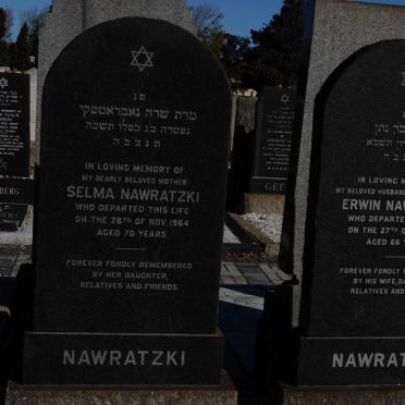 NAWRATZKI Erwin -1961 &amp; Selma -1964