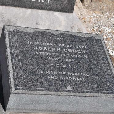 ORDEN Joseph -1962