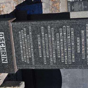 OSCHRIN Diana Sarah -1955