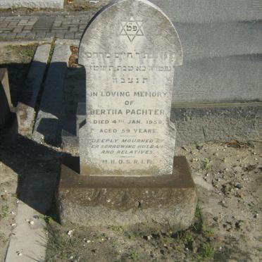 PACHTER Bertha -1956