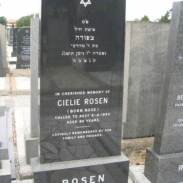 ROSEN Cielie nee ROSE -1993