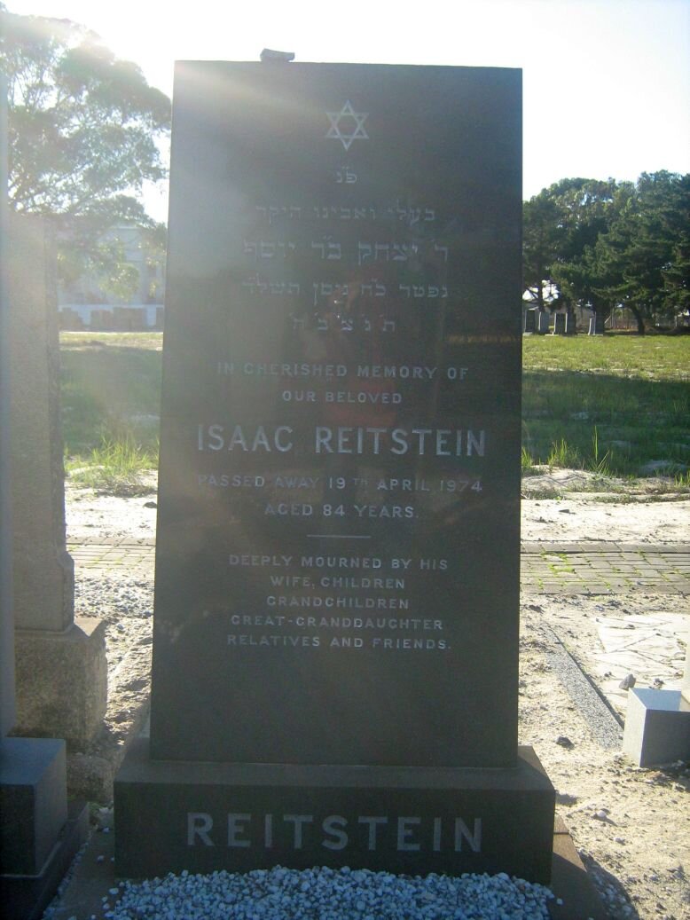 REITSTEIN Isaac -1974