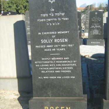 ROSEN Solly -1967
