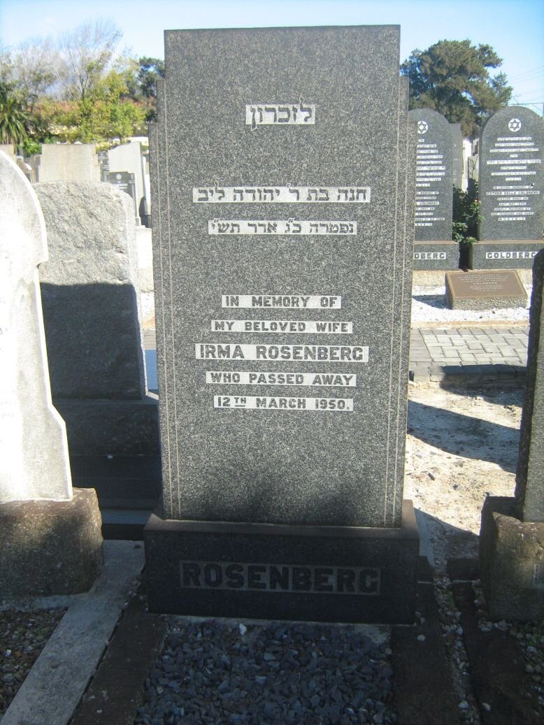 ROSENBERG Irma -1950