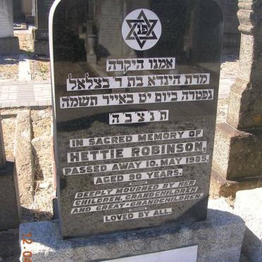 ROBINSON Hettie -1985