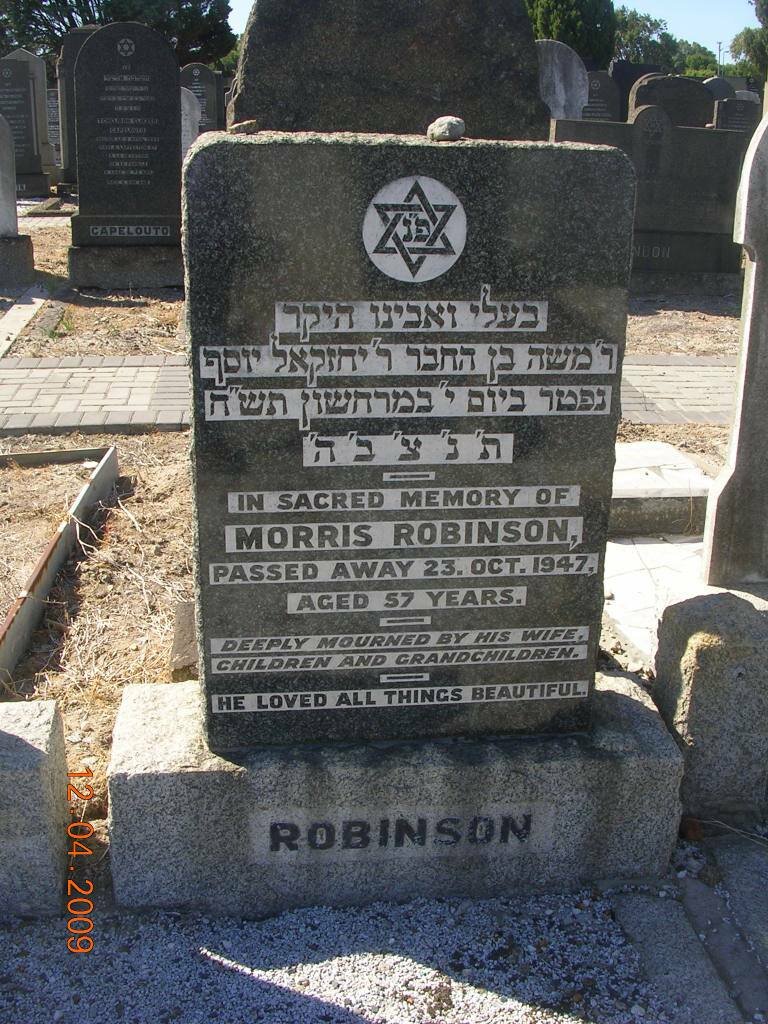 ROBINSON Morris -1947