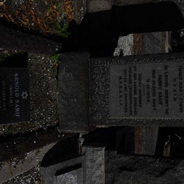 SARIF Arnold 1915-2003 :: SARIF Fanny -1954