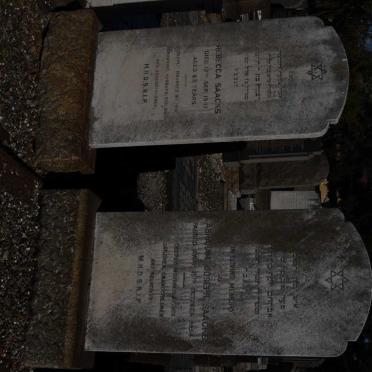 SAACKS Abraham Joseph -1954 &amp; Rebecca -1947