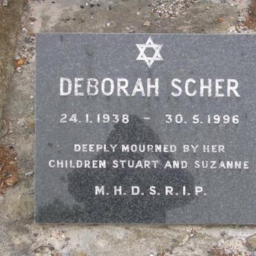 SCHER Deborah 1938-1996