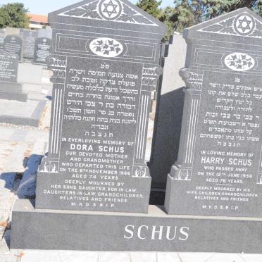 SCHUS Harry -1959 &amp; Dora -1966